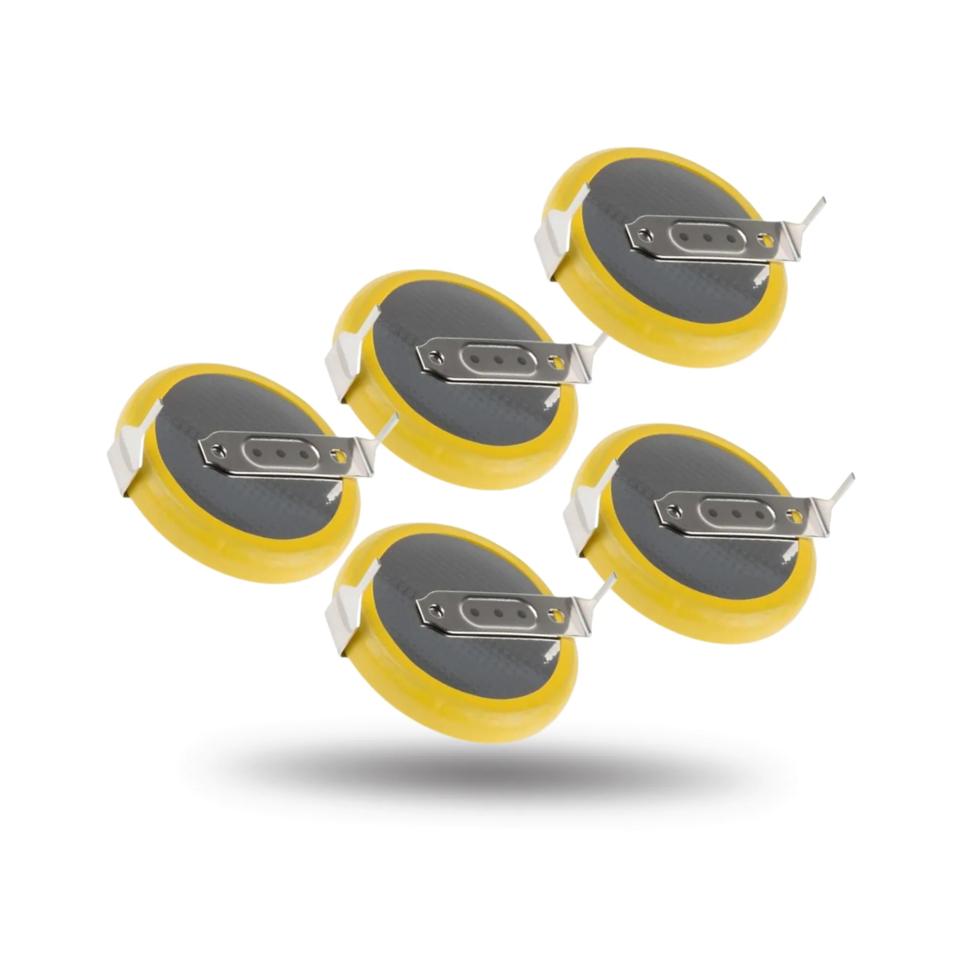 CR2032 Battery - 3V Lithium Coin Cell, PCB Mount Coin Cell Battery, CR2032 Lithium 3V Coin Battery, Watch Battery Compatible, Lithium Ion Button Cell Battery 1