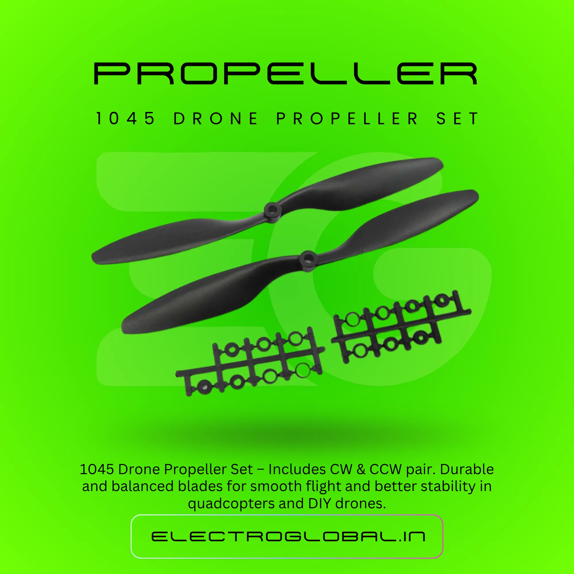 1045 Drone Propeller Blade: Perfect Drone Fan, Propeller, and Fan Blades for Your Blade Drone Needs alternate