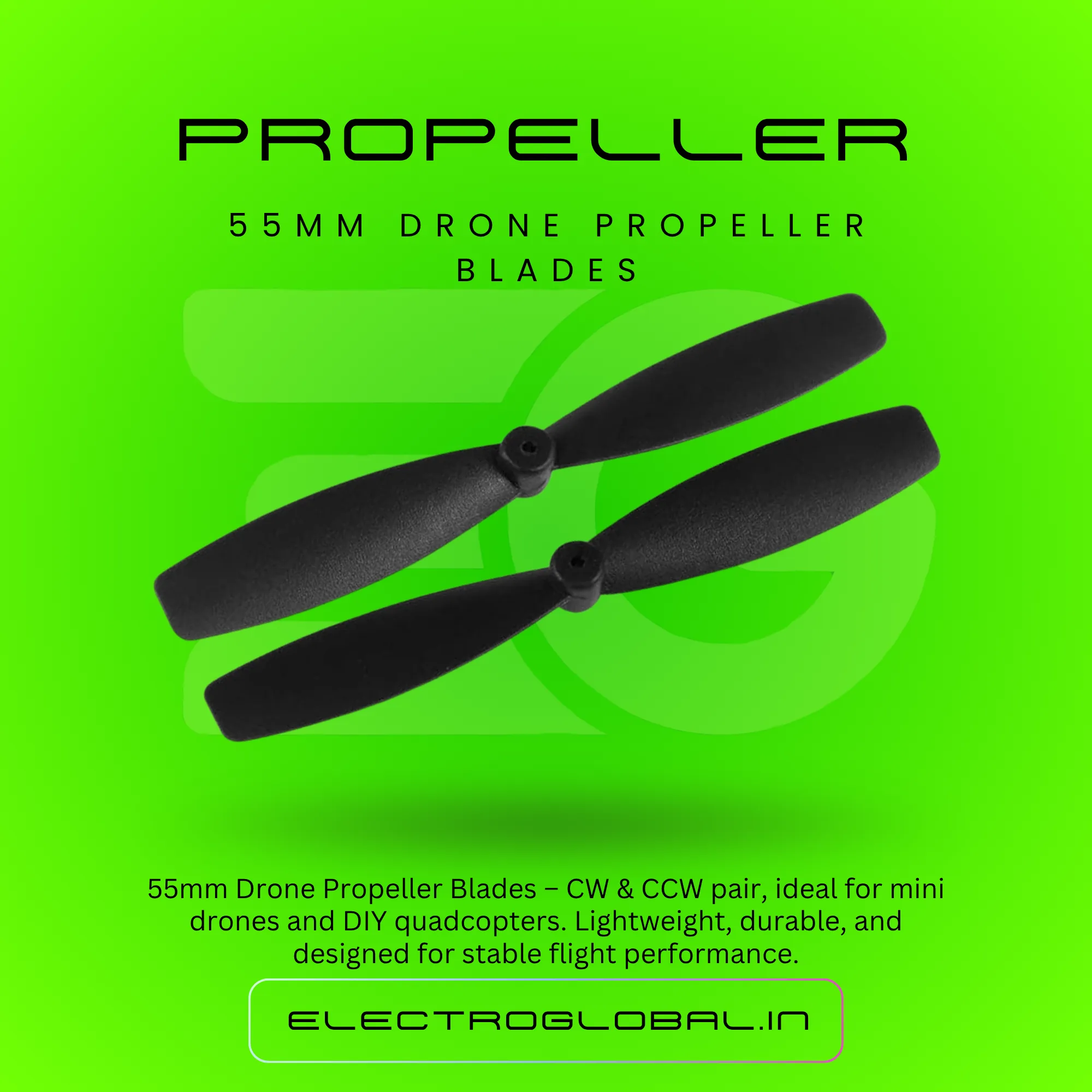 High-Quality CW and CCW Drone Fan Propeller Blades for Enhanced Drone Performance and Stability - Perfect Drone Fan Blade Set for All Drones alternate