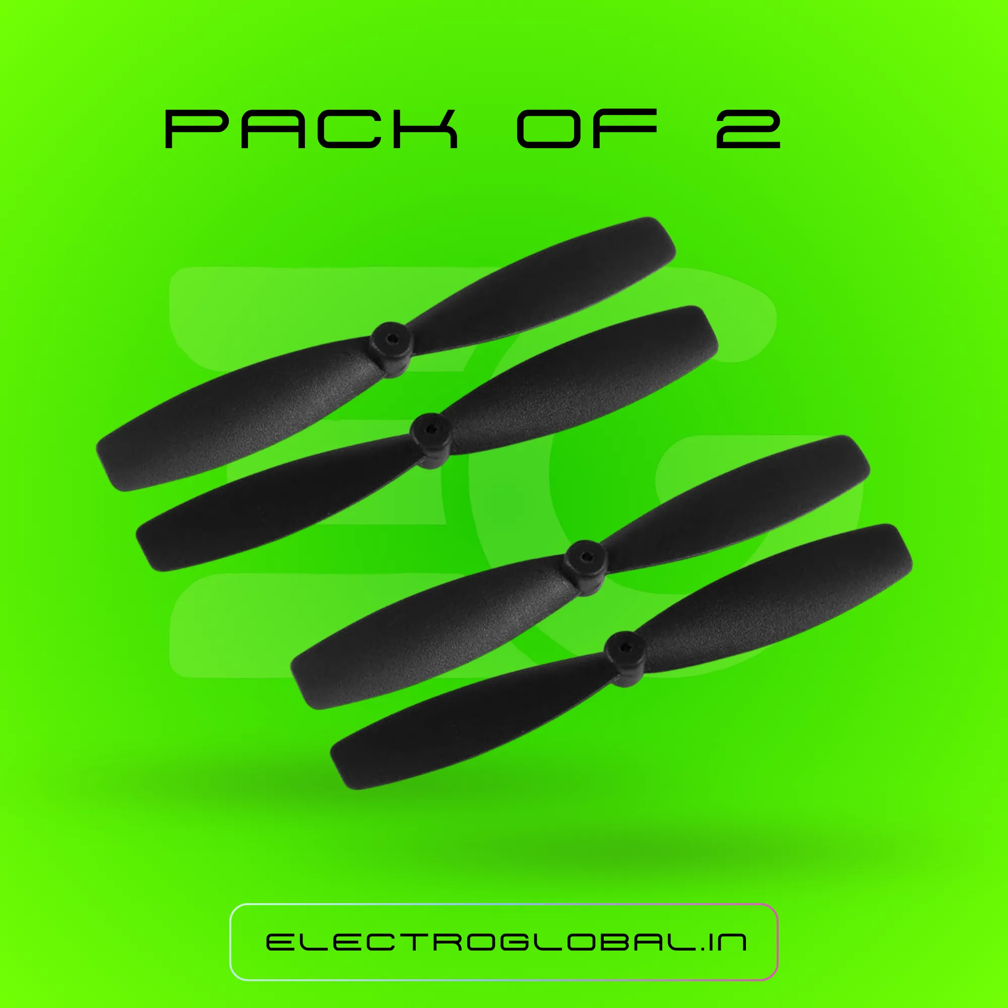 High-Quality CW and CCW Drone Fan Propeller Blades for Drone Performance and Stability - Perfect Drone Fan Blade Set for All Drones (Pack of 2) 3