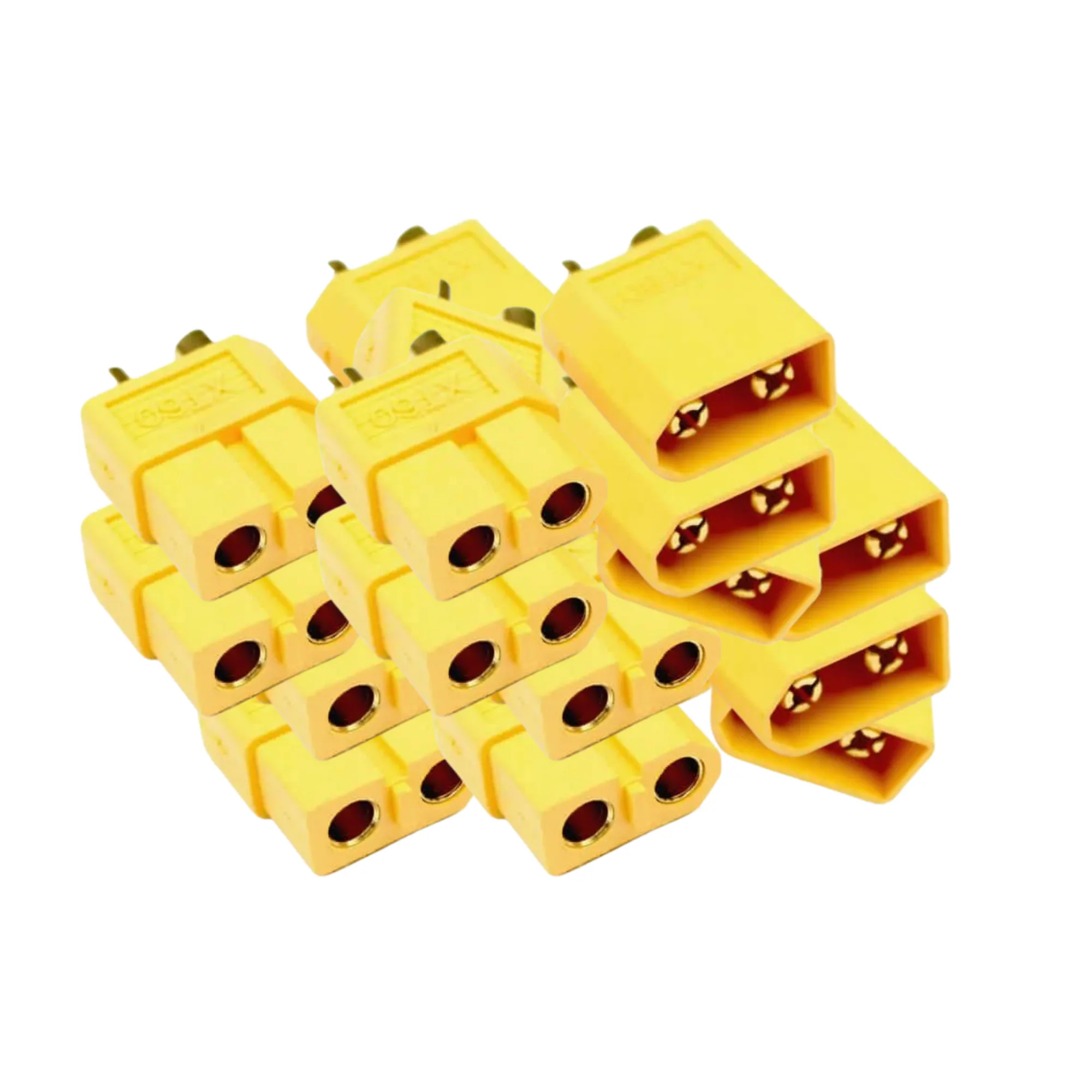 XT60 Connector - Male and Female Pair for RC Battery Connector and Male Female Wire Connector 2 Pin 4