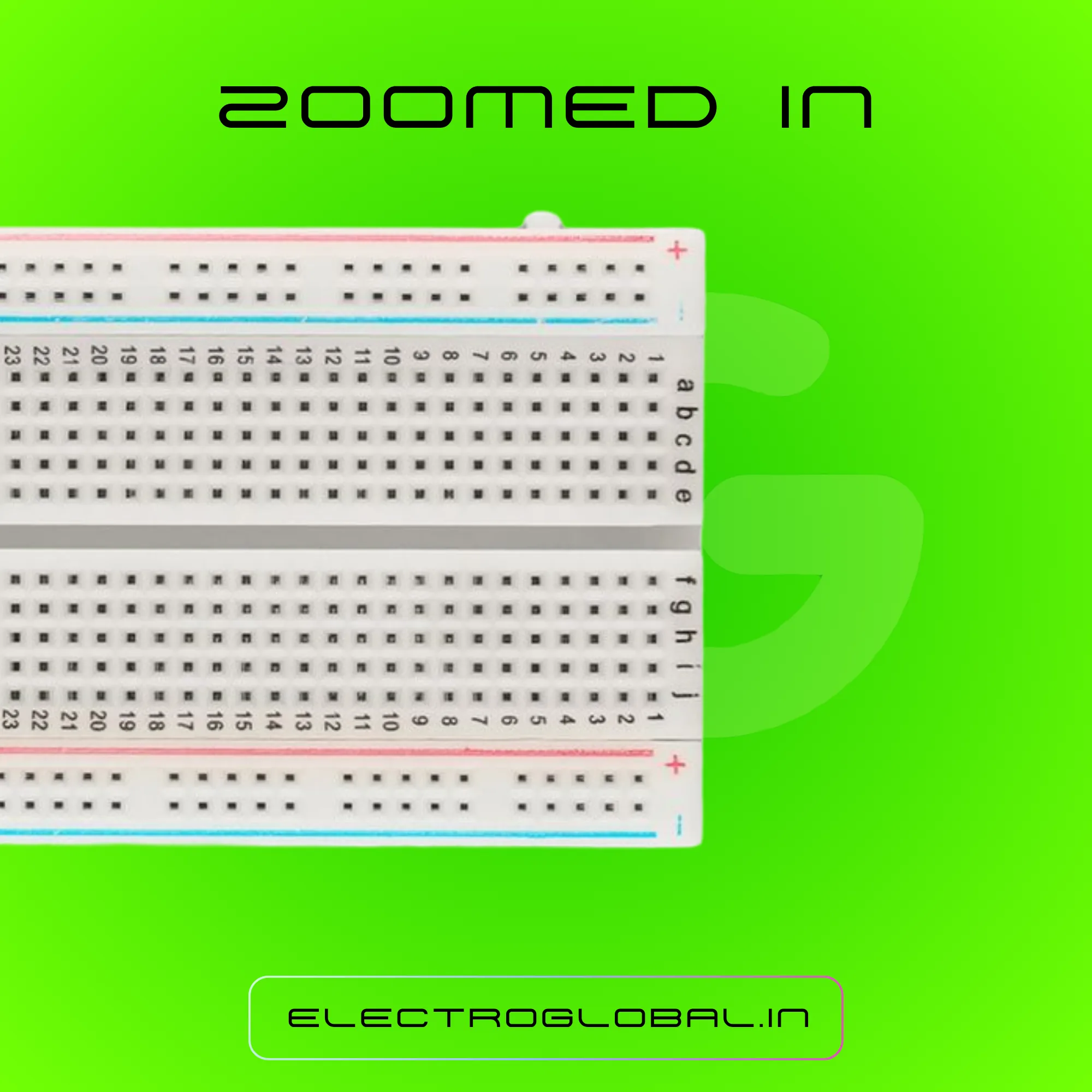 Buy Small Breadboard - Solderless Breadboard for Arduino: 400 points and Best Breadboard Price 3