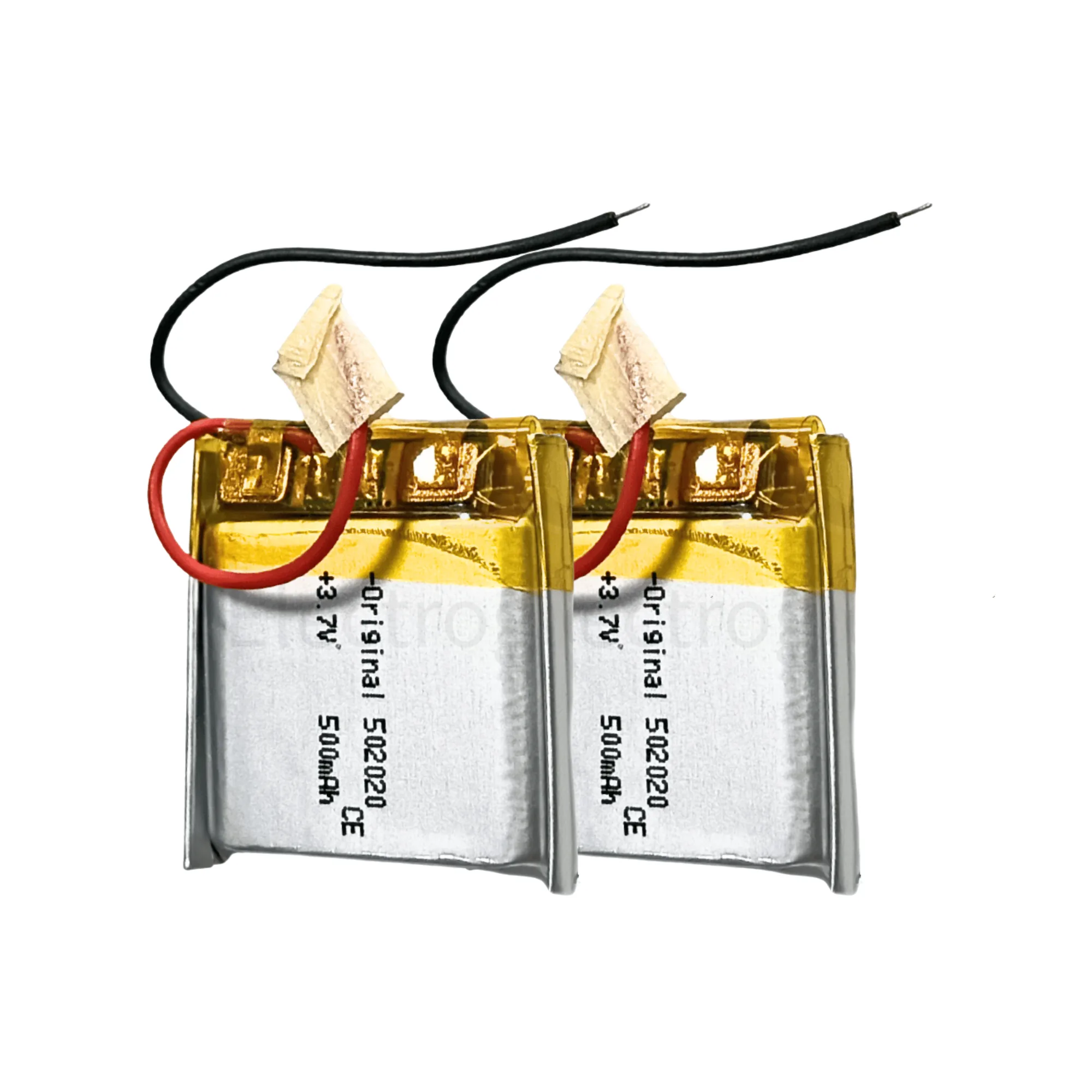 500mAh 3.7V LiPo Battery – Rechargeable 3.7 Volt Lithium Polymer Battery for Drones, Lithium Battery Cell, and More