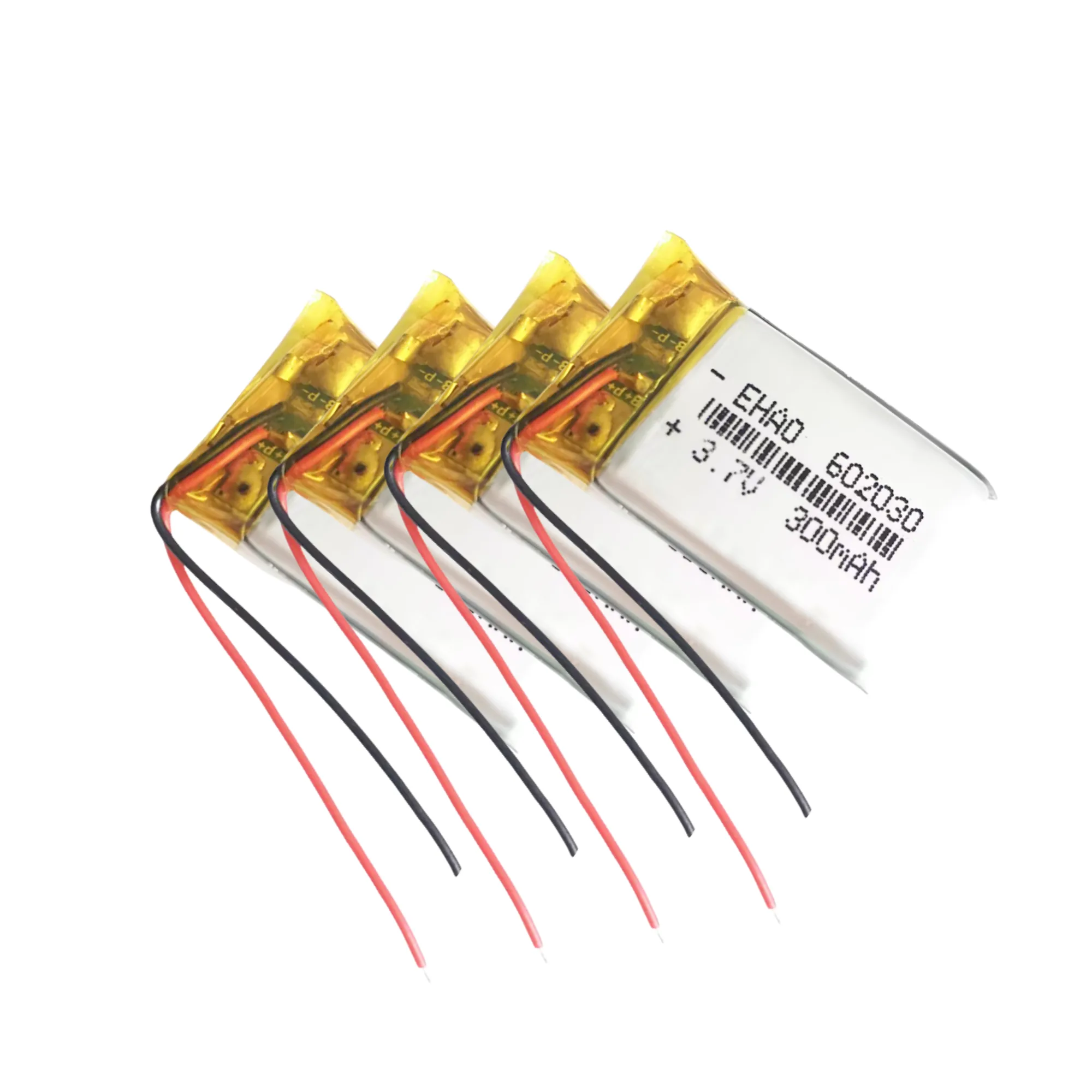3.7V 300mAh 602030 LiPo Rechargeable Battery for 3.7v lipo battery, lithium battery, lipo battery, 3.7v 300mah battery, 3.7 v lipo battery 1