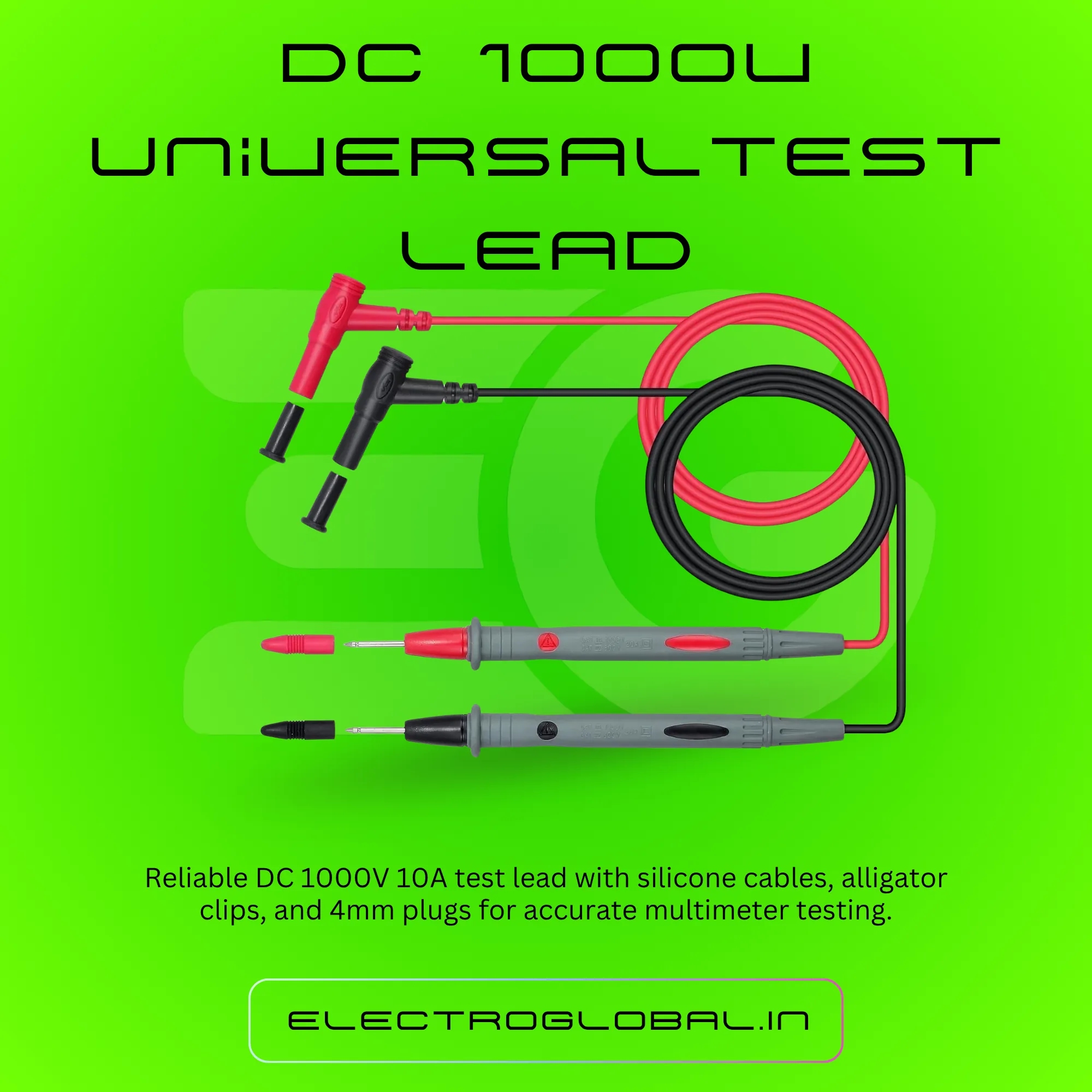 High-Quality Multimeter Test Leads Probes for Digital Multimeter, Compatible with Multimeter Cable, Probe for Multimeter, and Test Leads for Multimeter 2