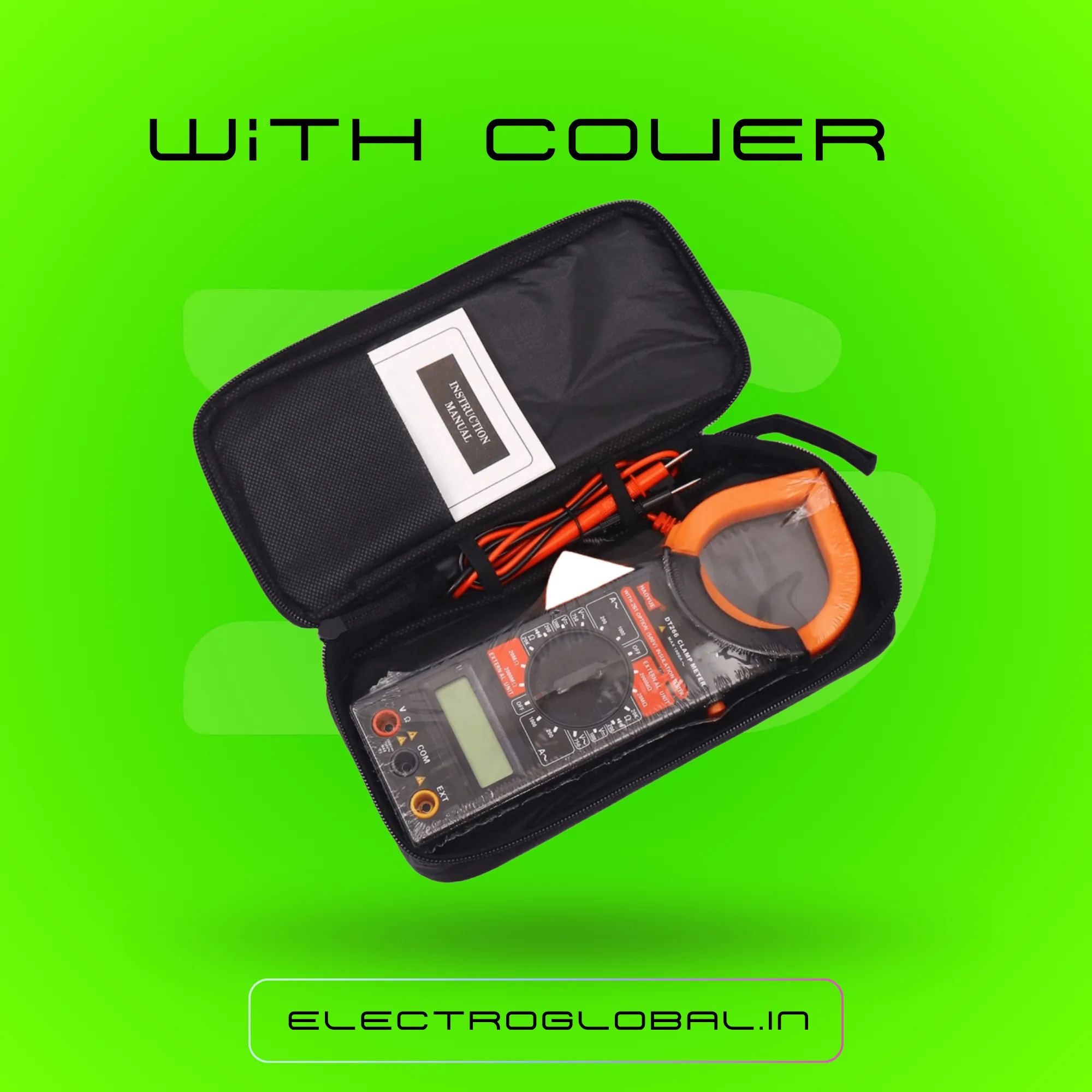 DT266 Digital Clamp Multimeter: The Best Multimeter for Accurate Measurement with Digital Clamp Meter Functions, Clamp Multimeter and Voltage Testing 3