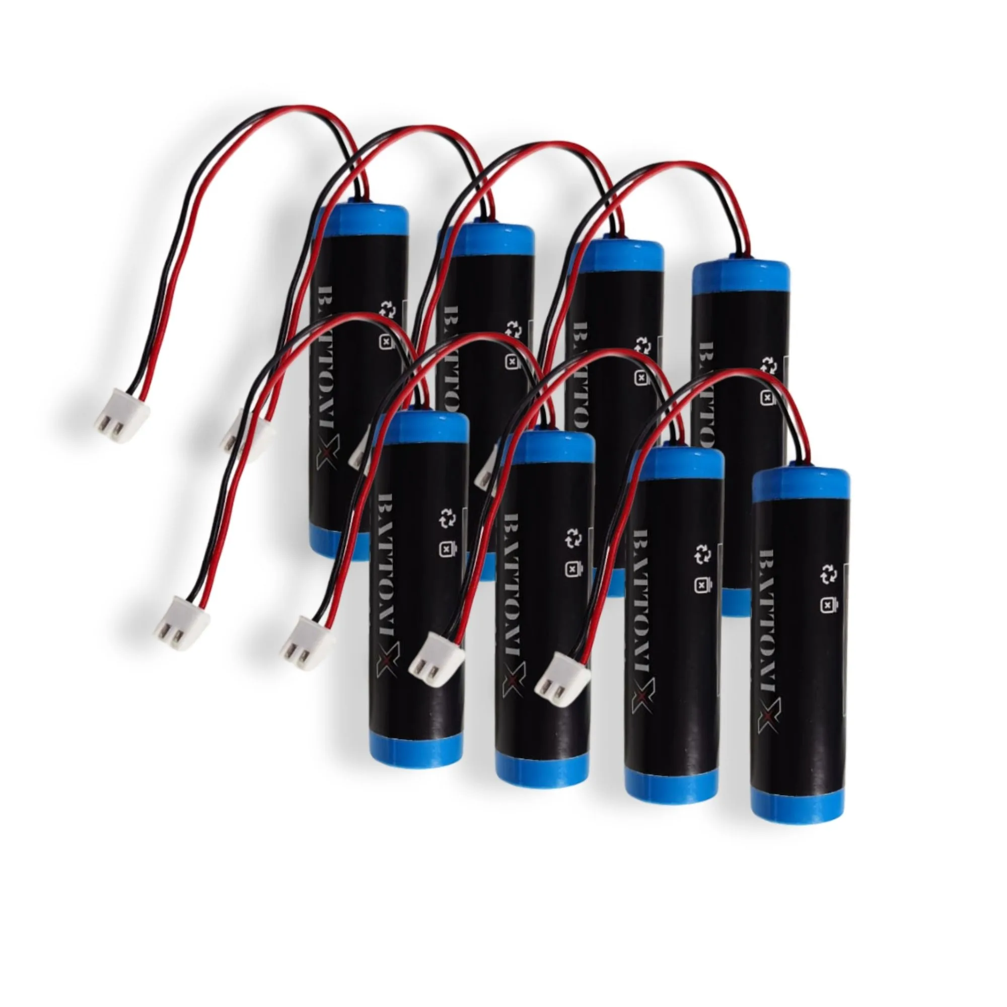 Single Cell 18650 2600mAh 3.7V Li Ion Rechargeable Battery with BMS | Protected Lithium Battery for RC Car, LED Torch, Portable Fan