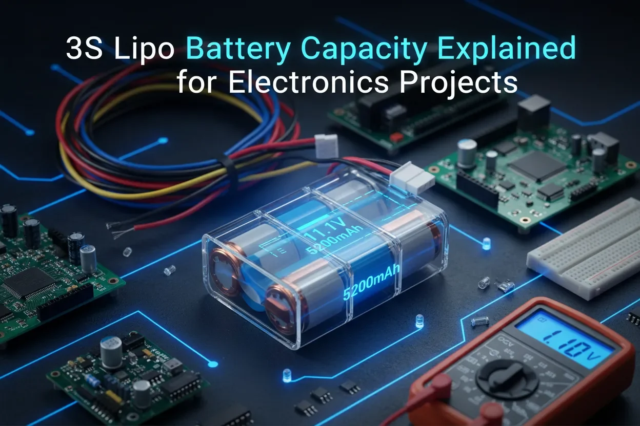 3s LiPo Battery Capacity Explained for Electronics Projects