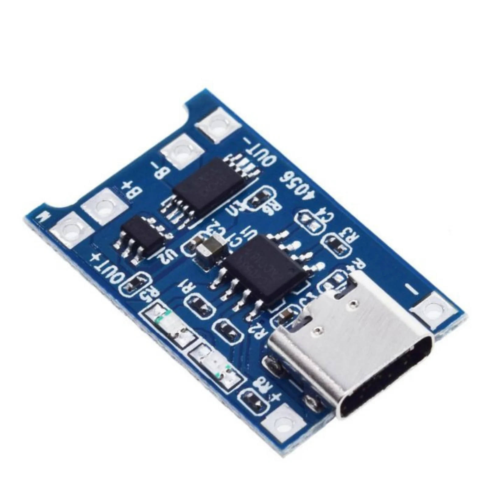 TP4056 Charging Module Type C | 18650 Battery Charger Module, Power Bank Module | 3.7V Li Ion Battery Charging, Battery Protection and USB Type C Charging