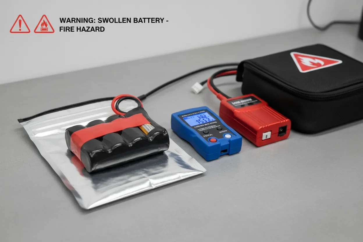 Swollen 4s LiPo Battery Issues and Maintenance Best Practices