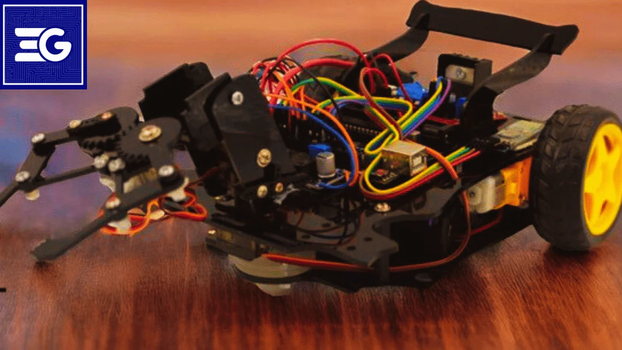 Arduino Bluetooth-Controlled Robotic Arm Car for Pick and Place Tasks