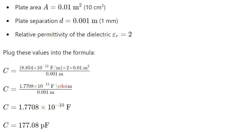Maximising Efficiency: Understanding the Capacitance of a Parallel Plate Capacitor