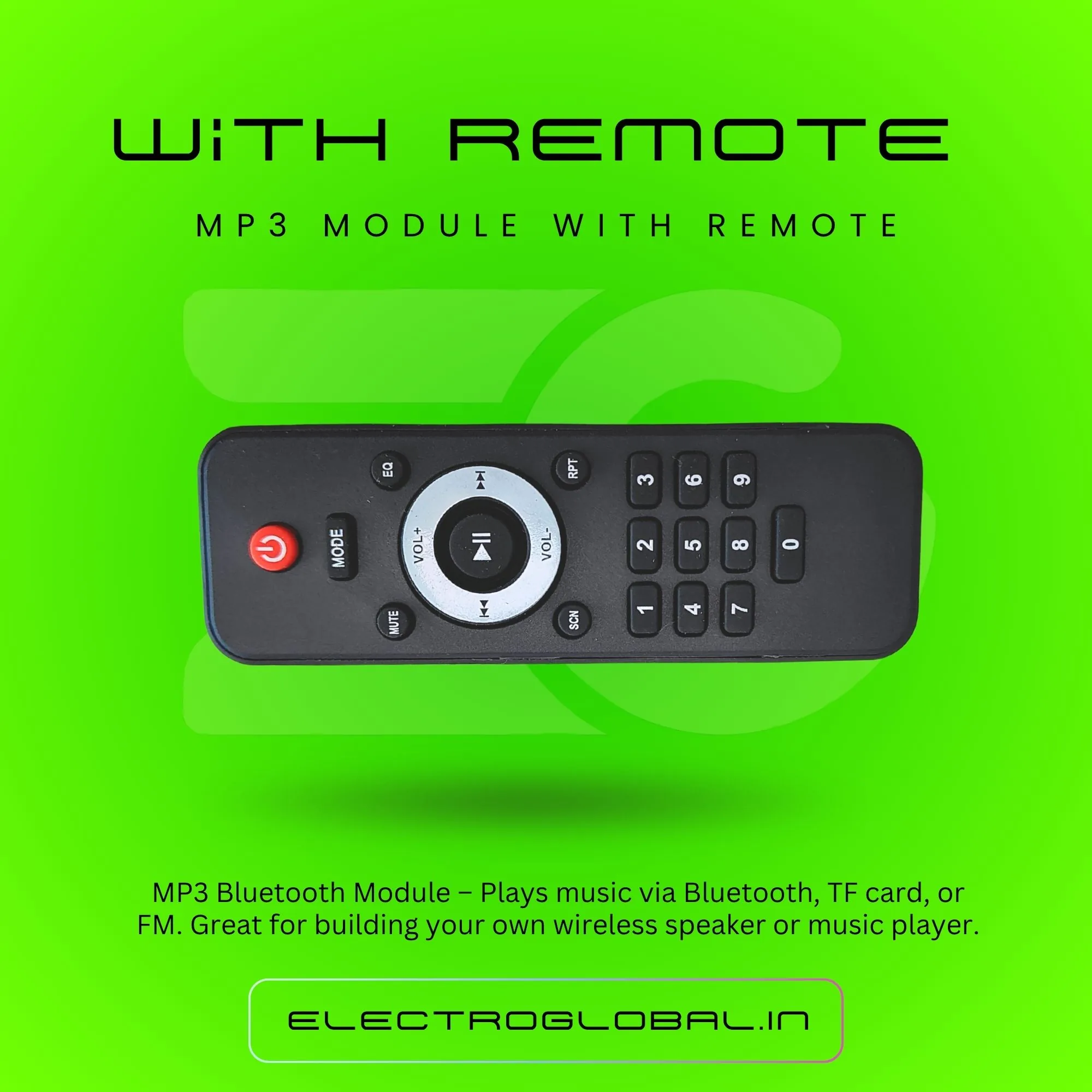 Bluetooth Speaker Module, FM Module, and MP3 Player Compatible with FM Radio with Bluetooth Functionality alternate