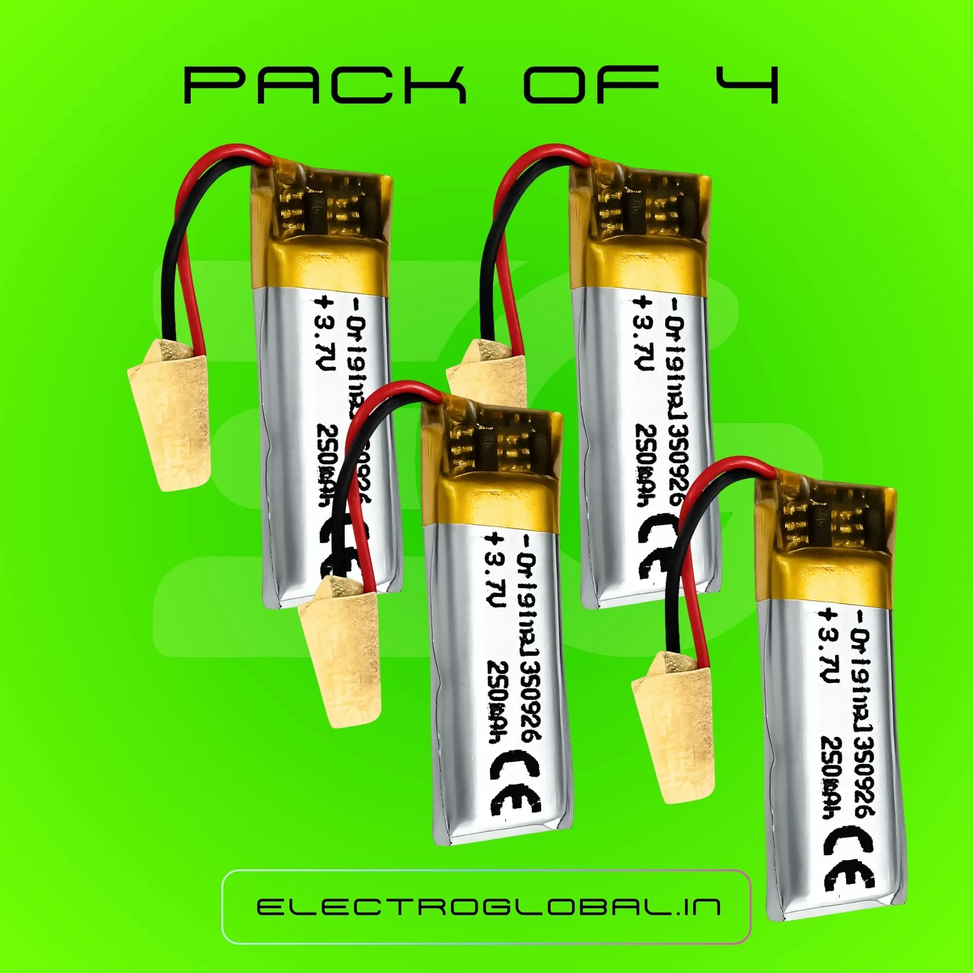 3.7V 250mAh LiPo Battery for Toy Car Battery, 3.7 v Lithium Polymer Battery, 250mah Lipo Battery, 3.7v 250mah Battery, Lipo Battery alternate