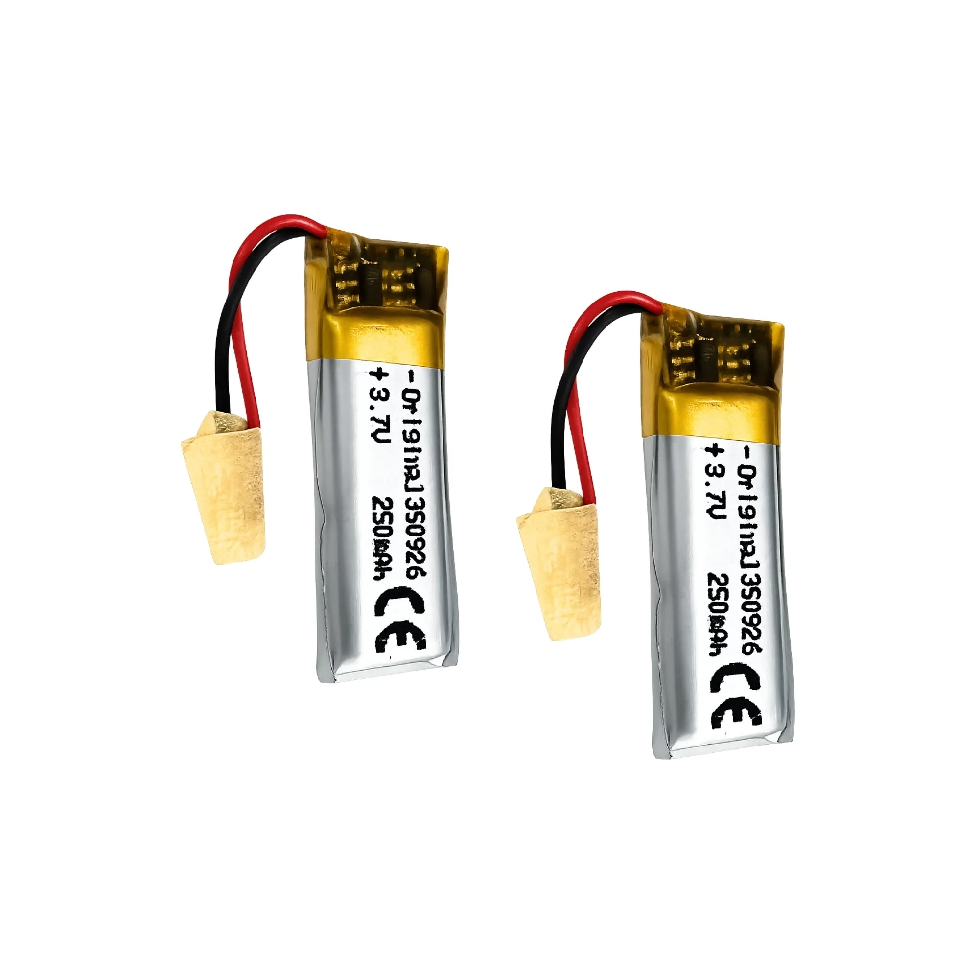 3.7V 250mAh LiPo Battery â Tiny Lithium Polymer Battery for Earbuds, Neckbands & Mini Devices 3