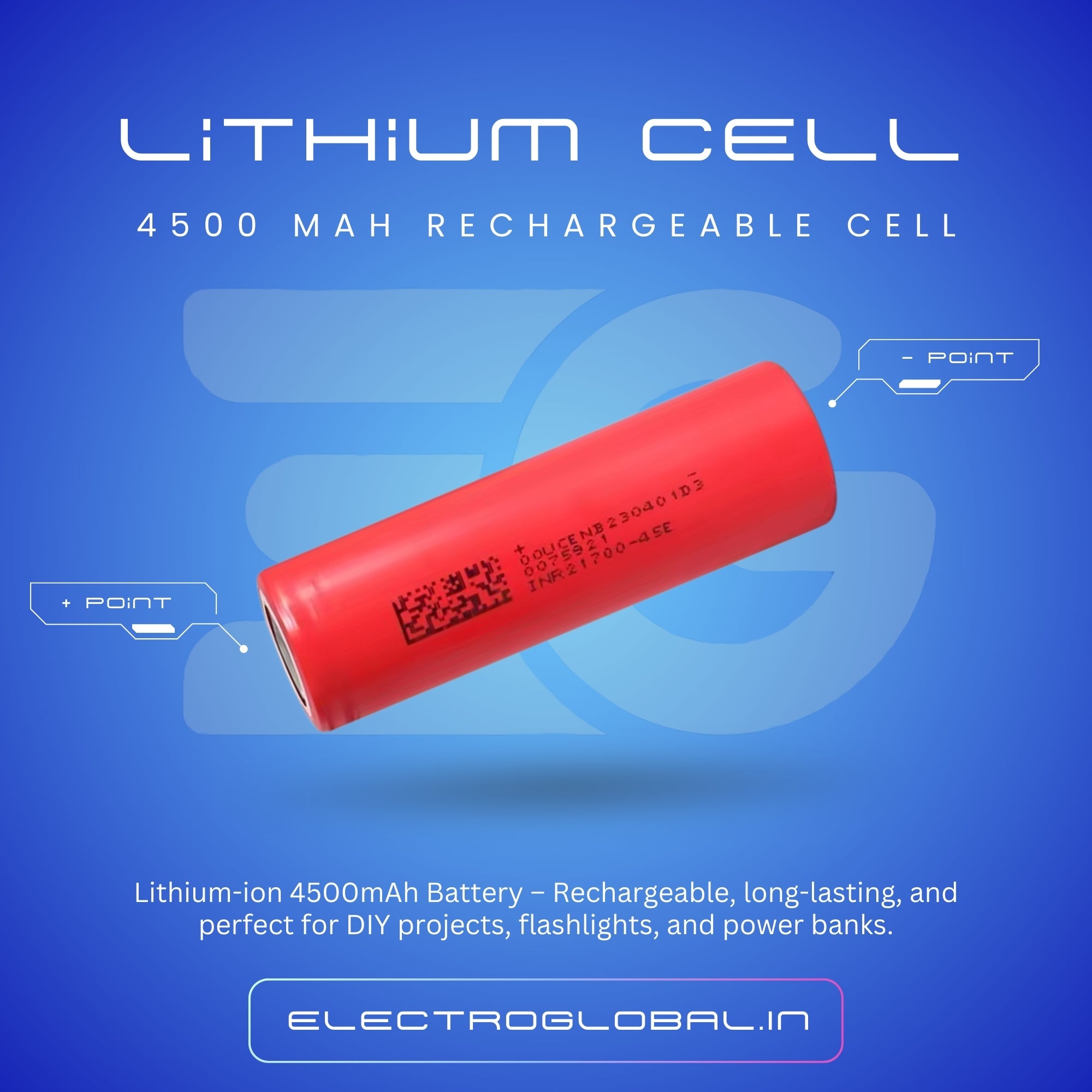 4500mAh 3.7V Rechargeable Battery â Lithium Ion, Rechargeable Lithium Batteries, 3.7 Volt Lithium Battery 3