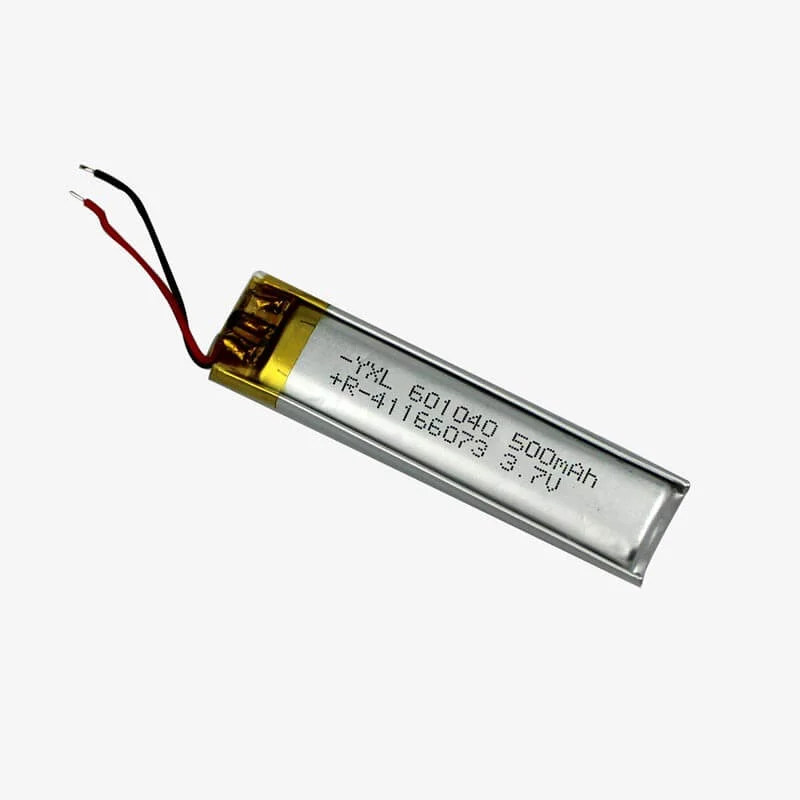3.7 v 500mah battery/ Li-Po Rechargeable Battery for Boat wireless Bluetooth ( YXL 601040)