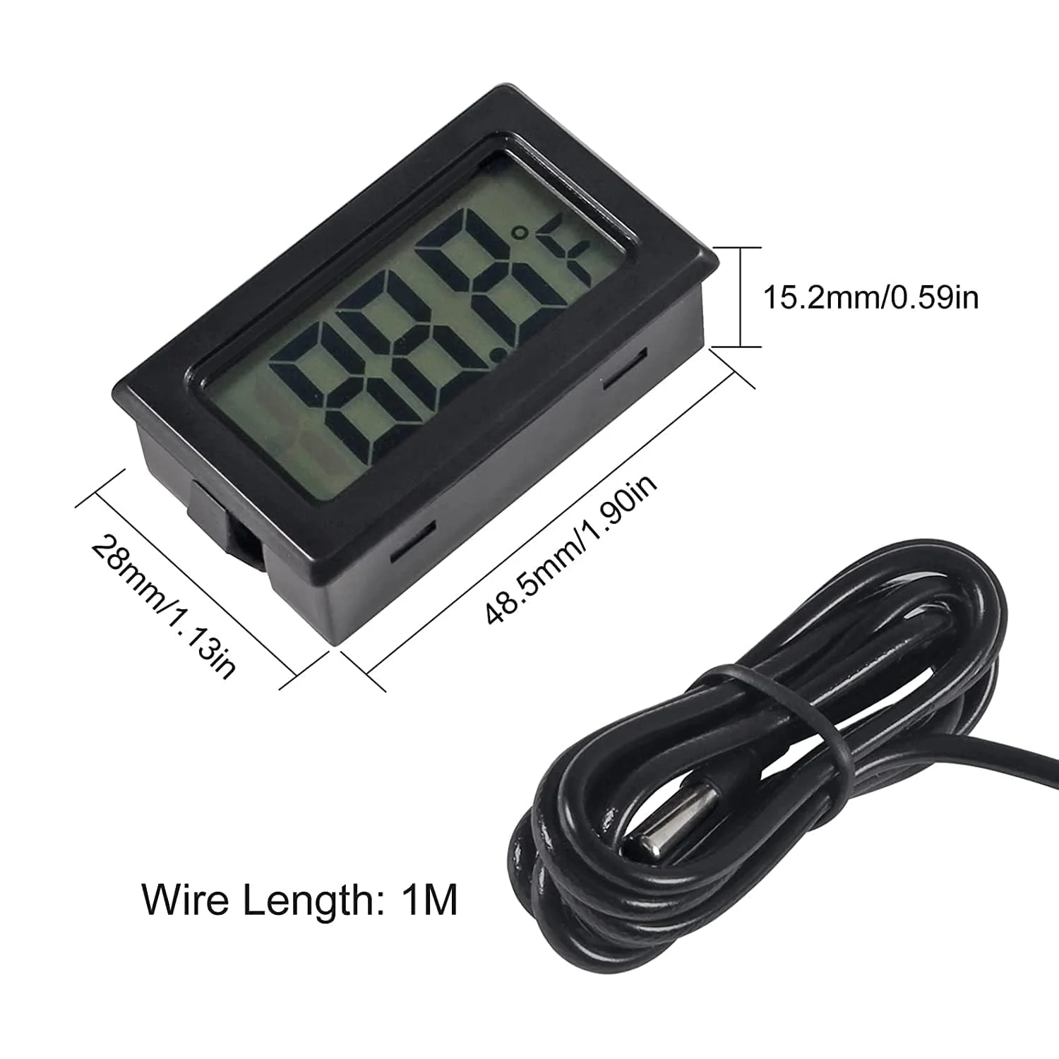Digital thermometer sensor wired 3