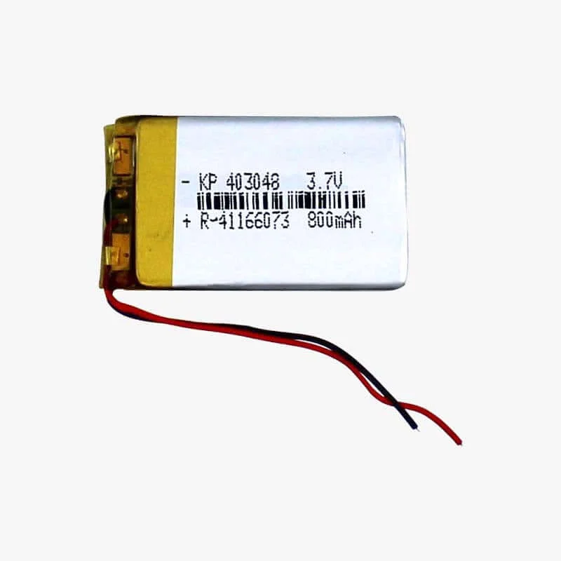 3.7 v 800mah Li-po Rechargeable Battery (KP-403048)