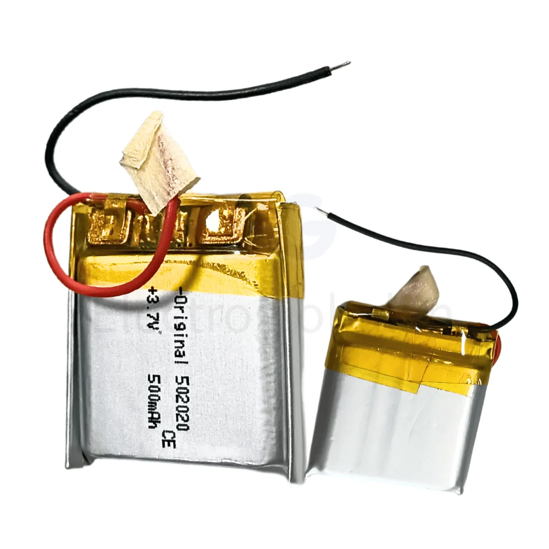 3.7V 500mAh LiPo Battery | Rechargeable Lithium Polymer Battery for Small Devices 2