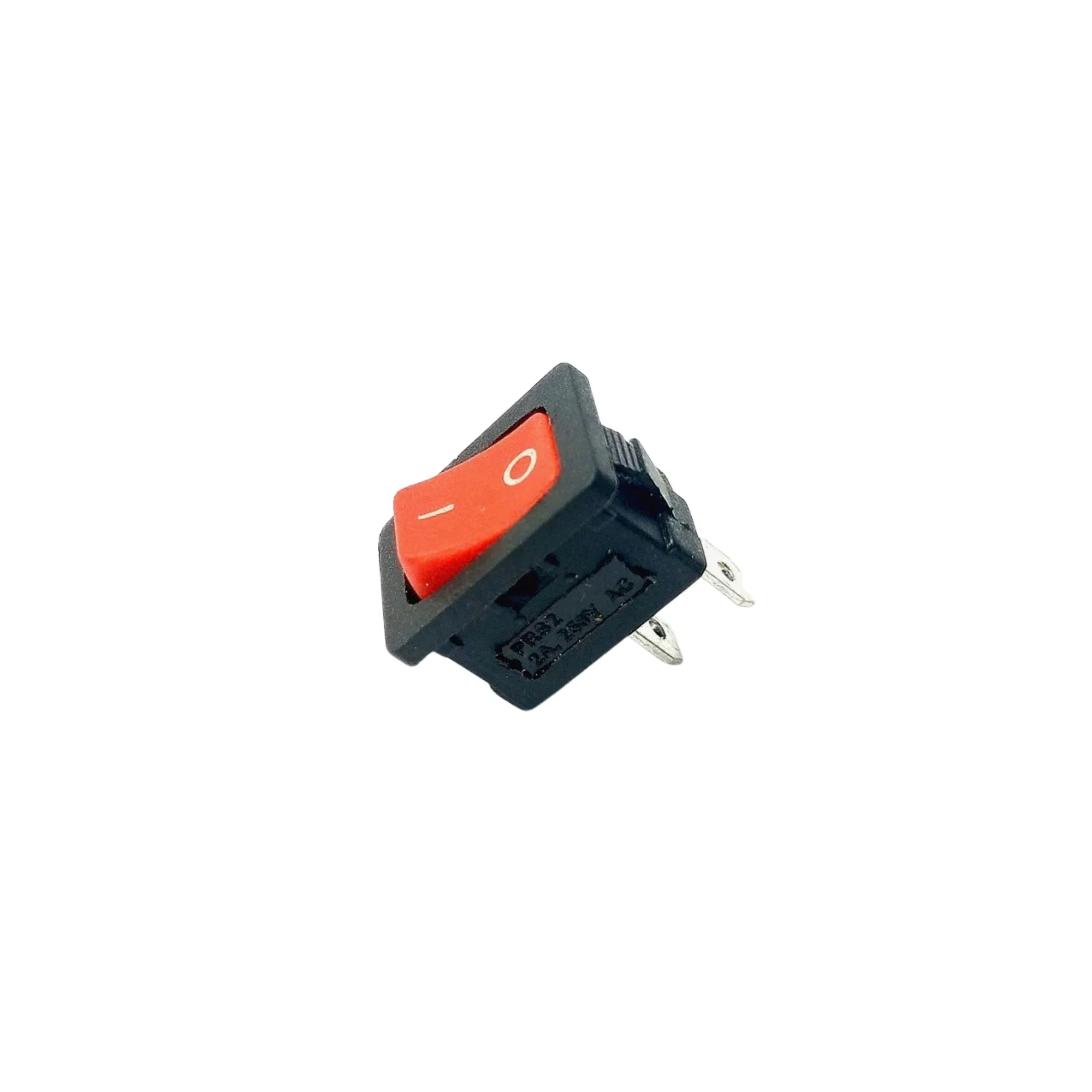 2-Pin SPST ON-OFF Mini Rocker Switch - 2A 250V 2