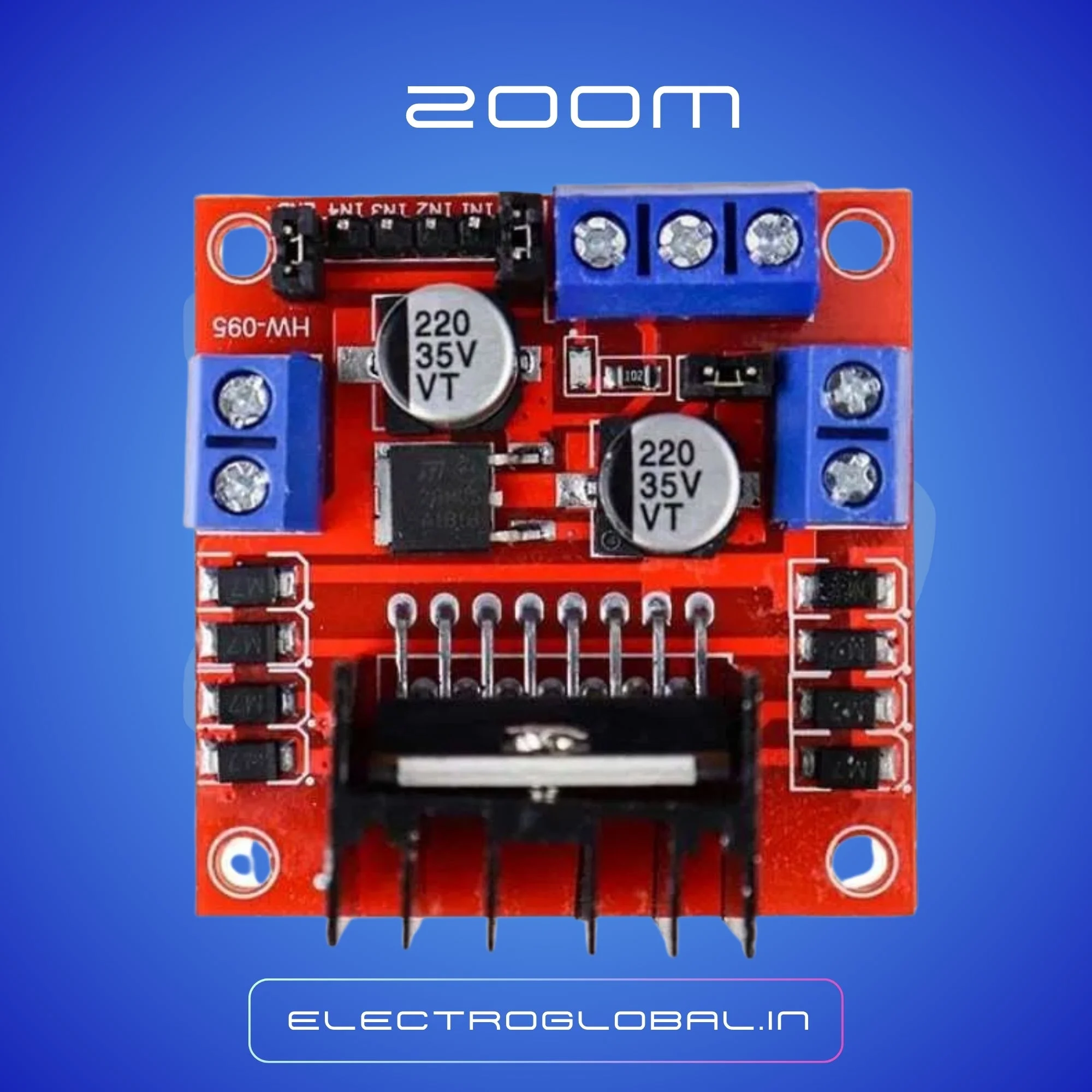 L298N 2A Based Motor Driver Module 3