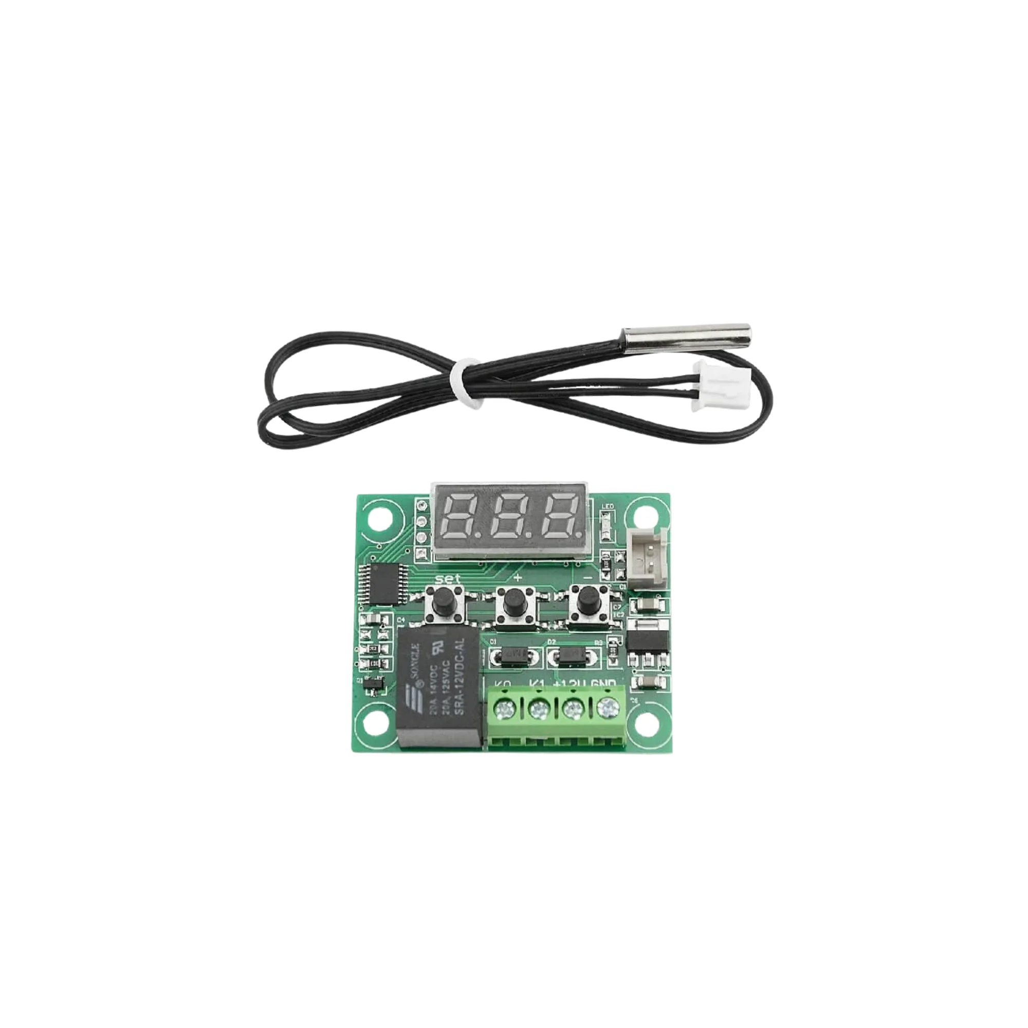 W1209 Module 12V With LED Display and NTC Temperature Sensor Digital Temperature Controller Thermostat 1