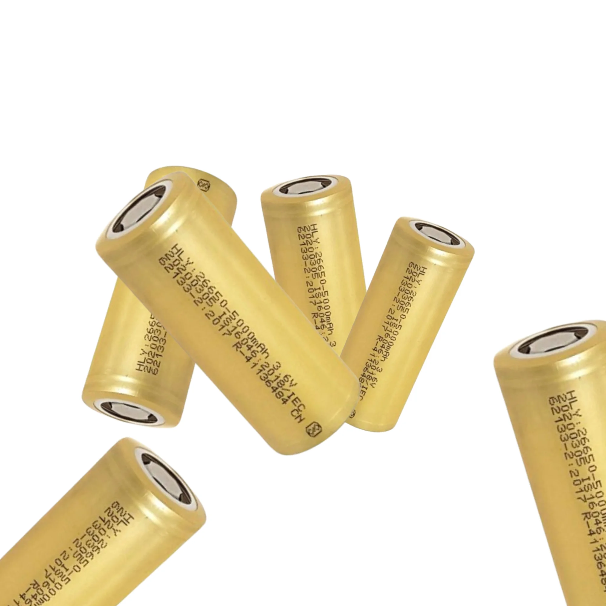 26650 - 5000mAh 3.6V/4.2V Lithium-Ion Rechargeable Batteries | 5000mAh Lithium Ion Battery Cells 6