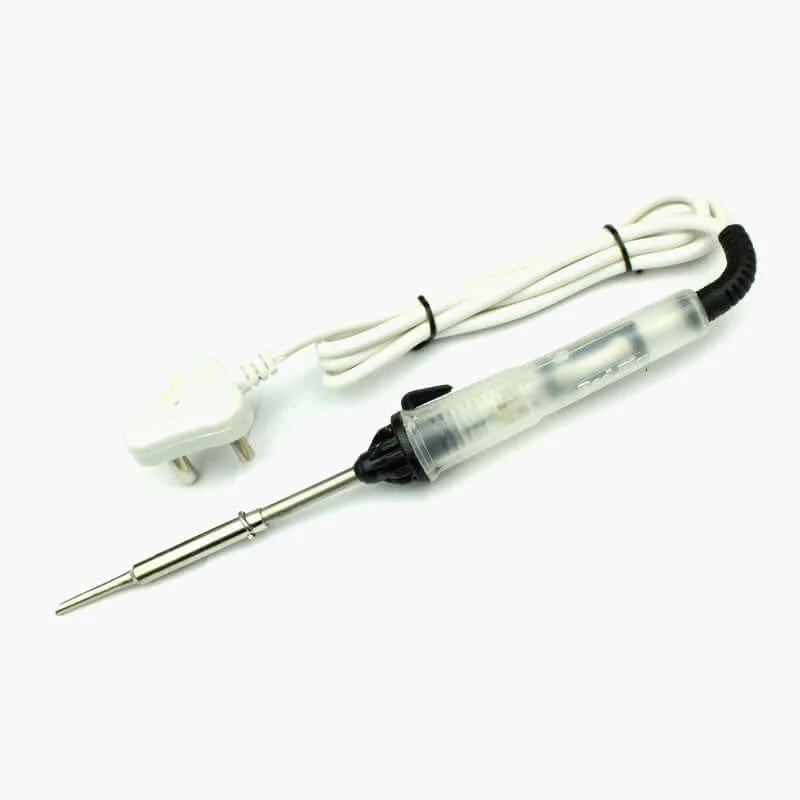 25 Watt Soldering Iron with LED Power Indicator and Interchangeable Tip